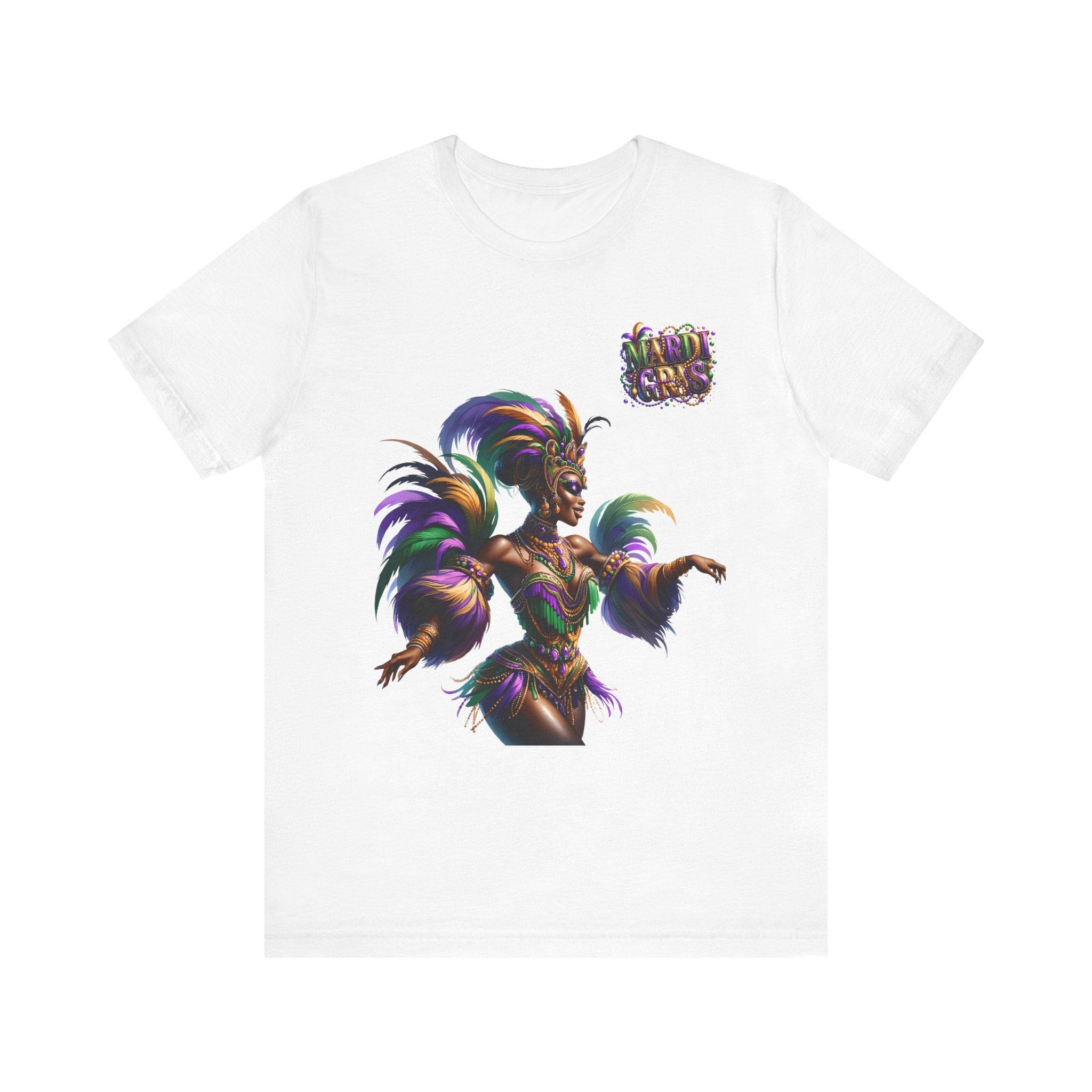 Mardi Gras Flapper Tee Shirt