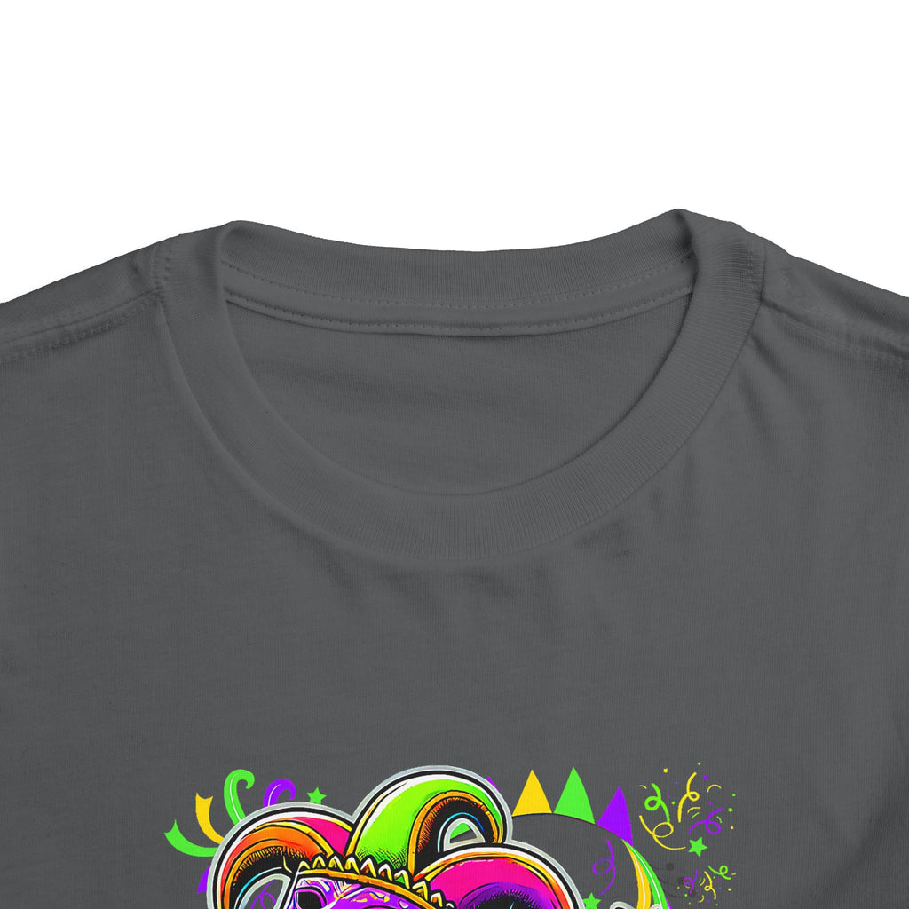 Dino Mardi Gras Toddler Tee