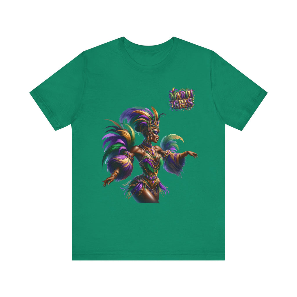 Mardi Gras Flapper Tee Shirt