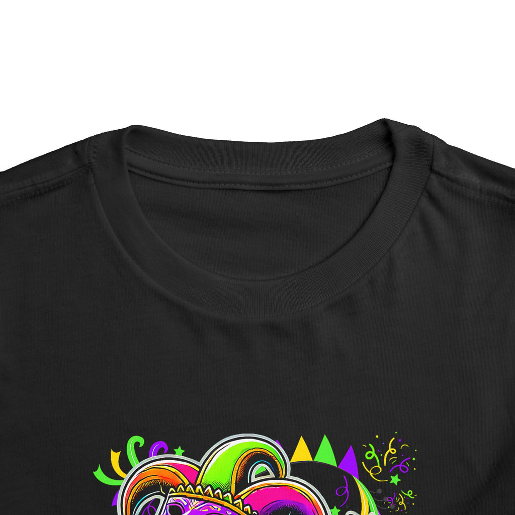 Dino Mardi Gras Toddler Tee
