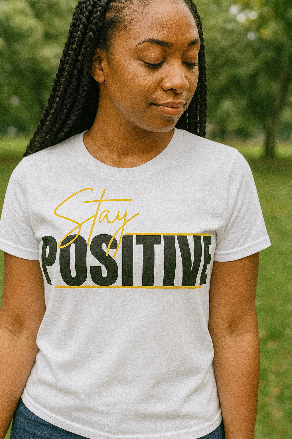 Graphic Shirt-Stay Positive