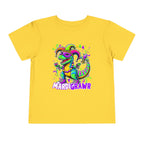 Dino Mardi Gras Toddler Tee