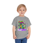 Dino Mardi Gras Toddler Tee