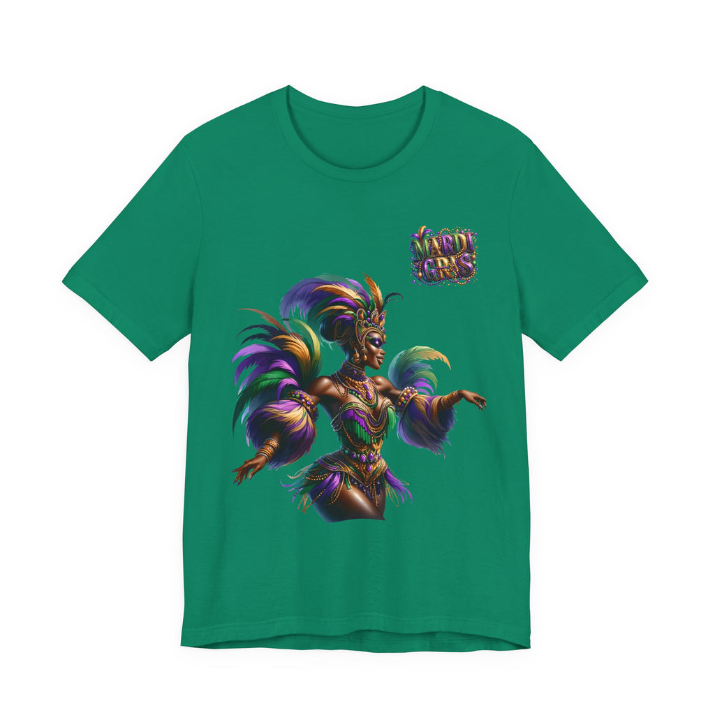 Mardi Gras Flapper Tee Shirt