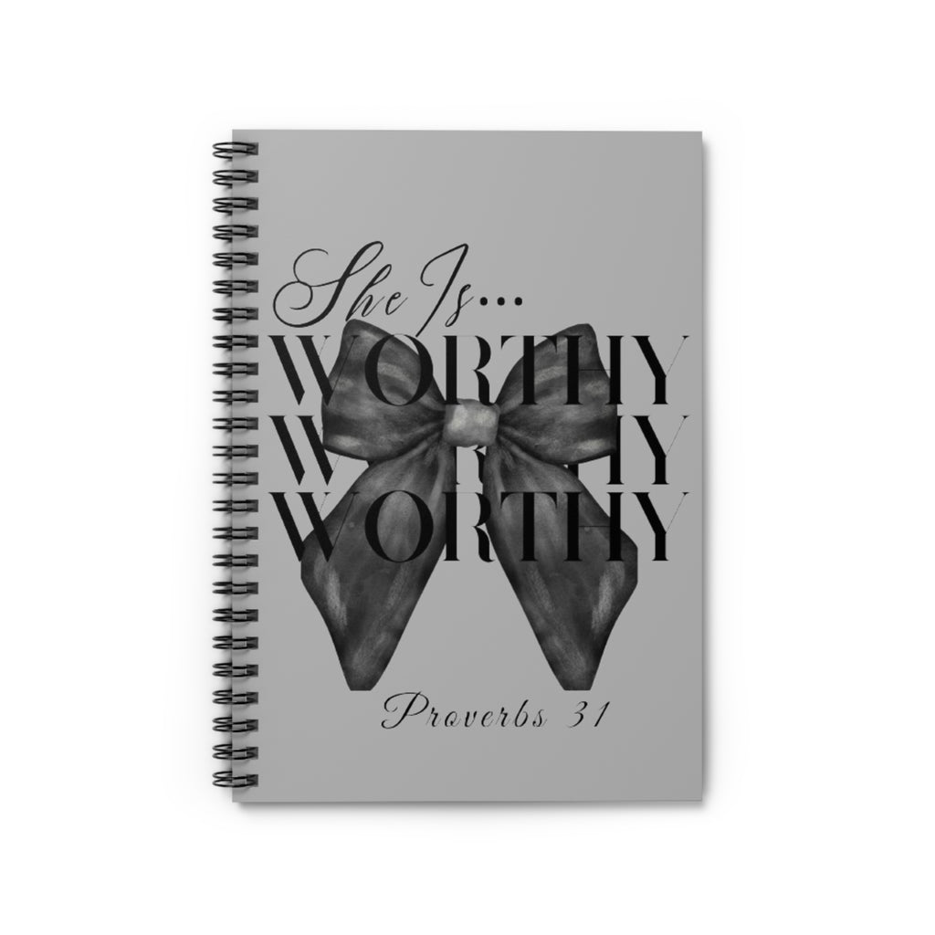 Inspirational Spiral Notebook | Proverbs 31 | Perfect for Journaling, Gift, Daily Reflection, Self-Care, Empowerment