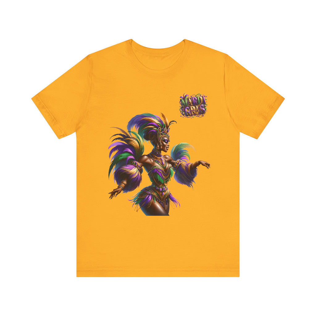 Mardi Gras Flapper Tee Shirt