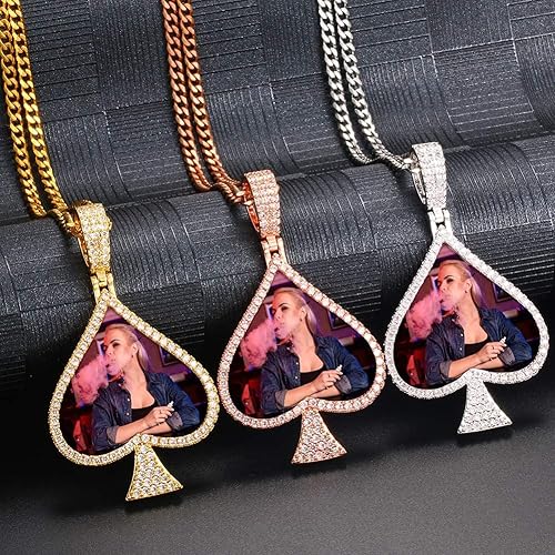 Spade Necklace