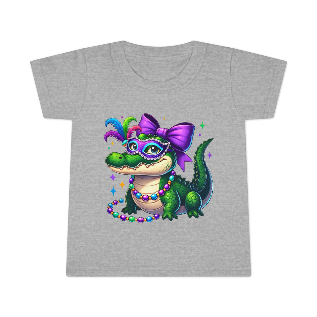 Toddler Alligator Mardi Gras T-Shirt