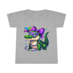 Toddler Alligator Mardi Gras T-Shirt