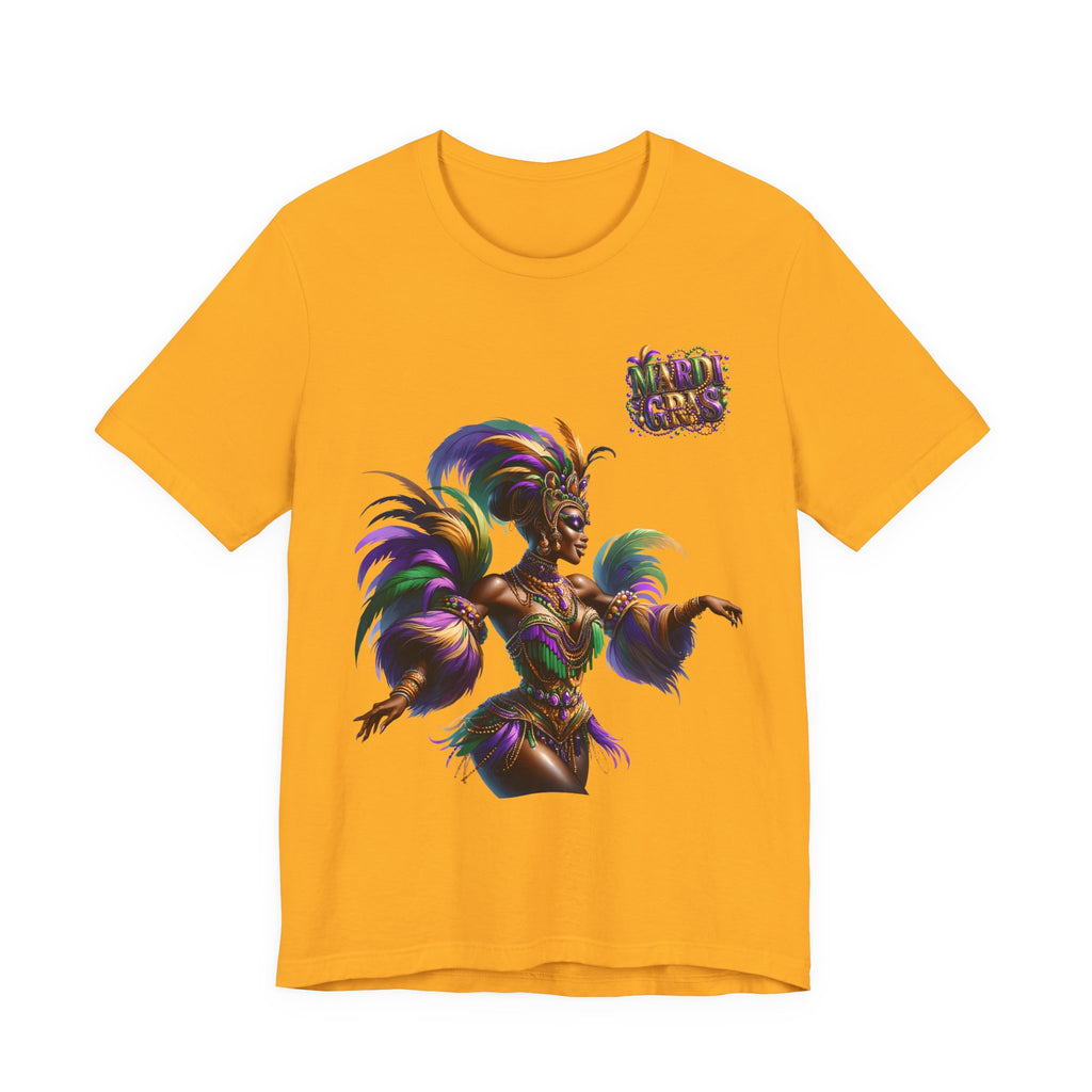 Mardi Gras Flapper Tee Shirt
