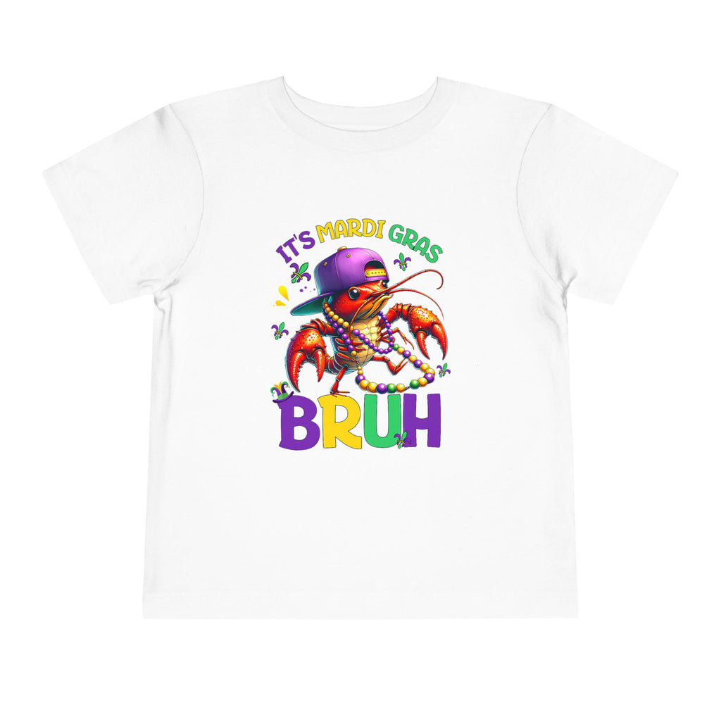 Toddler T-Shirt Crawdaddy Mardi Gras Shirt